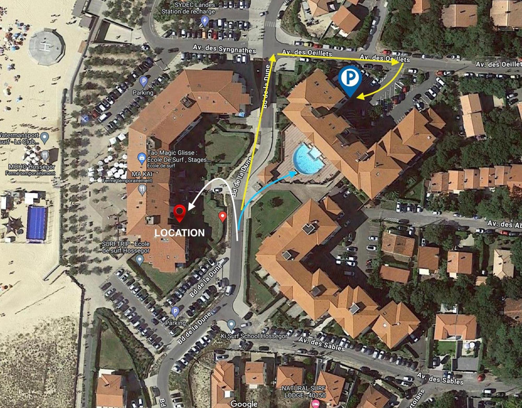 La Dune D'Or - Vue Mer, Studio Face A La Plage Avec Terrasse Soorts-Hossegor Exterior foto